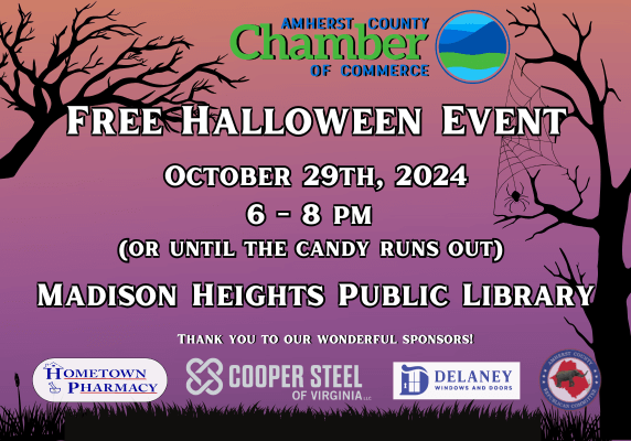 Chamber Halloween Event with sponsors